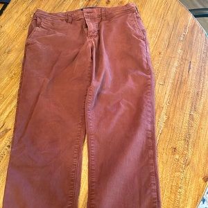 American Eagle Extreme Flex pants. Super comfortable!!